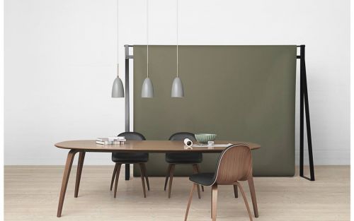 3D Dining Chair - Wood base
