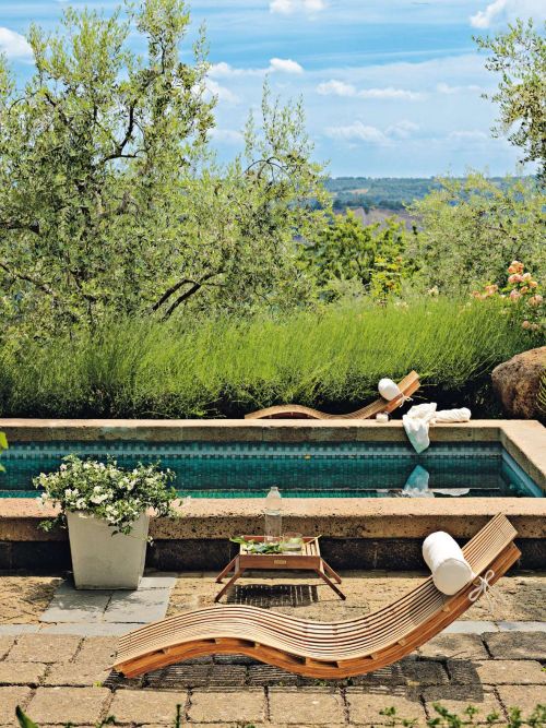 Swing chaise longue