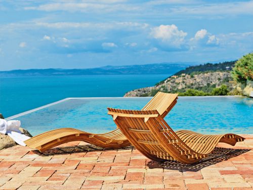Swing chaise longue