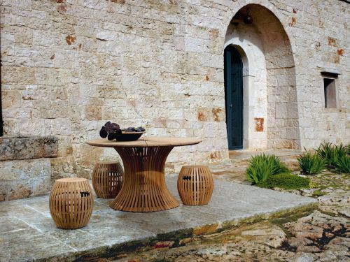 Swing pouf