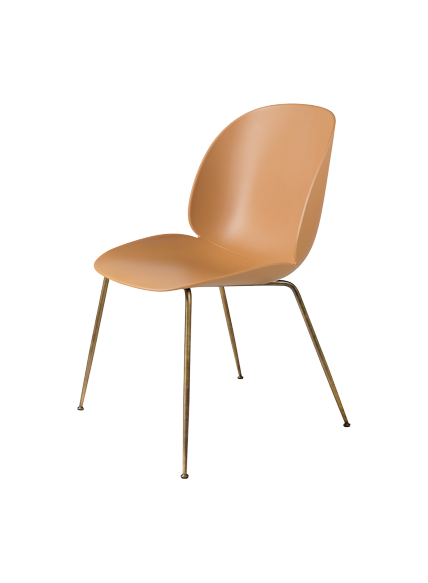 Beetle Dining Chair - Un-Upholstered, Conic base