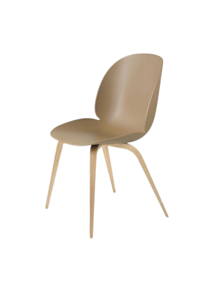 Beetle Dining Chair - Un-Upholstered, Wood base