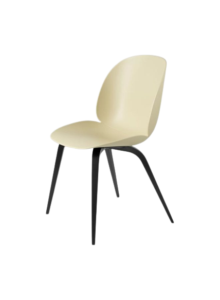 Beetle Dining Chair - Un-Upholstered, Wood base